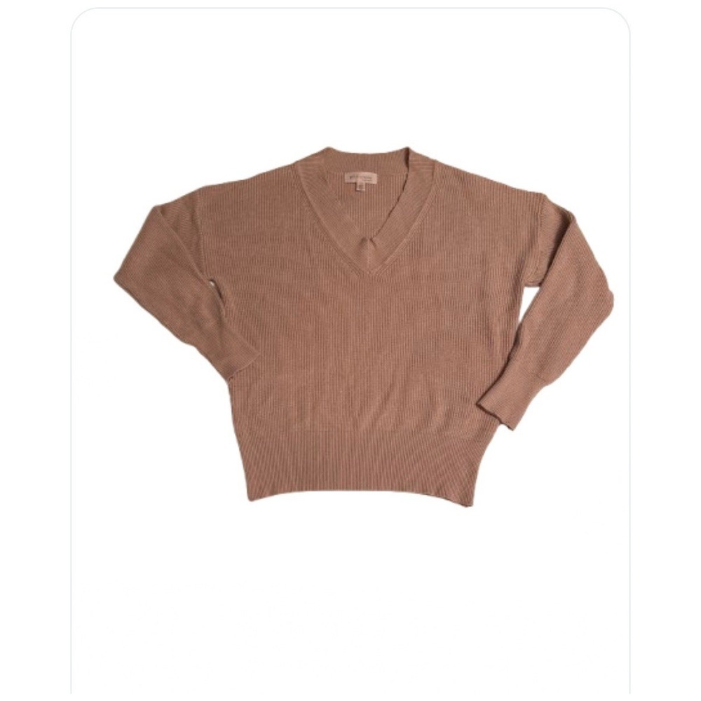Philosophy Women's Camel Soft Long Sleeve Sweater